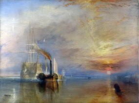 Kunstreproductie The Fighting Temeraire, 1839, William Turner