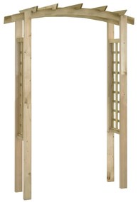 vidaXL Tuinboog 150x60x210 cm hout