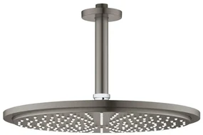 GROHE Rainshower Cosmopolitan 310 Hoofddouche - 31cm - 1 straalsoort - plafondarm 14.2cm - geborsteld hard graphite 26067al0