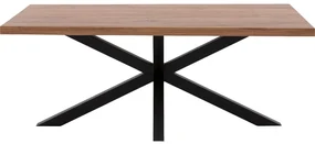 Goossens Eettafel Blade, Strak blad 200 x 100 cm 6 cm dik