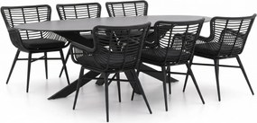 + 15% kassakorting | Diningset Intenso | 6 personen | Tuinset sintered stone | 7-delig | Kees Smit Tuinmeubelen