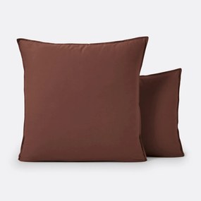 Effen kussensloop in gewassen katoen, Scenario