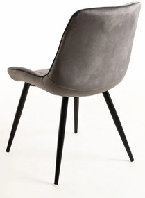 Set van 2 Lene Fluwelen Stoelen