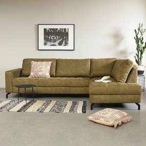 Stoere Bank Met Longchair Hoek Rechts Groen