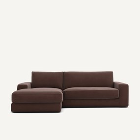 Linnen fluwelen hoekbank, SKANDER