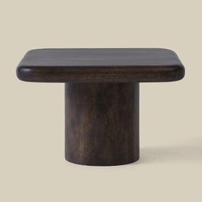 Vierkante Salontafel Met Ronde Hoeken 50x50 - 50 X 50cm.