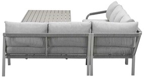 Garden Impressions Tarera lounge dining set 5-delig R - taupe