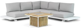 Loungeset 5 personen Aluminium Wit Santika Furniture Santika Attico
