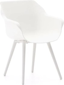 Dining tuinstoel | Hartman Sophie Studio | Kunststof | Wit | Kees Smit Tuinmeubelen