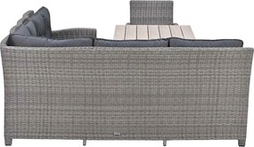 Garden Impressions Jaru lounge dining set 6-delig links - light teak vironwood