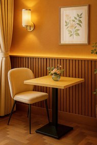 Kuat Zwart 70 cm tafel