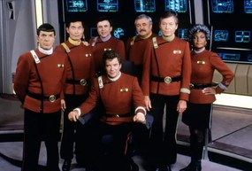 Foto Cast of Star Trek V: The Final Frontier, 1989
