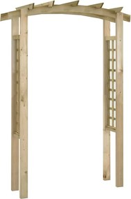 vidaXL Tuinboog 150x60x210 cm hout