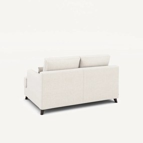 Compacte bank, in gespikkelde canvas, ALWINE