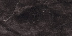 Mexen Merison Zwarte geglazuurde gerectificeerde gres G1, vloer-muur tegel 120 x 60 cm, hoge glans - TL203-120-060-00