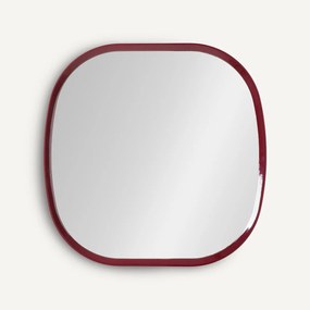 Organische, gelakte spiegel, hoogte 80 cm, ORION