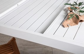 The Outsider tuintafel-lucas-uitschuifbaar-wit-aluminium-160-240cm-the-outsider