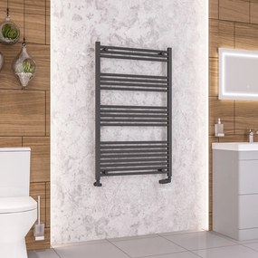 Eastbrook Wendover handdoekradiator 75x120cm 796W antraciet mat