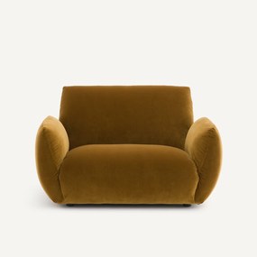 Fauteuil in fluweel, Spogano