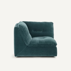 Modulaire 90° hoek in fluweel, GIULIANO