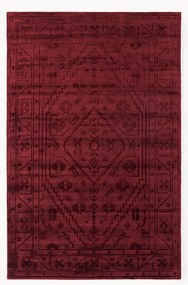 Handgeweven viscose vloerkleed Shaila