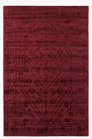 Handgeweven viscose vloerkleed Shaila