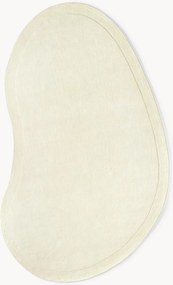 Handgetuft wollen vloerkleed Kadey in organische vorm