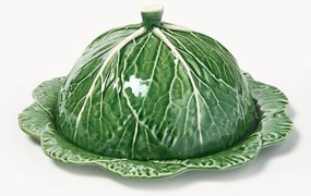 Handbeschilderde serveerplateau Cabbage met deksel