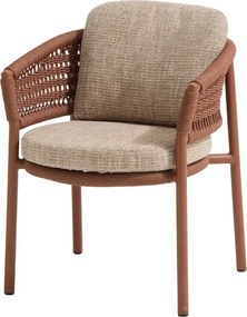 4 Seasons Outdoor Cala tuinstoel Spicy Tuinstoel beige weerbestendig