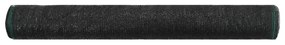 vidaXL Tennisscherm 1,6x25 m HDPE zwart
