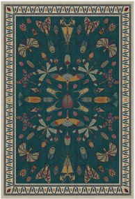 Wasbaar chenille vloerkleed Flutterby van Iris Apfel