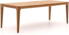 Tuin eettafel Bellagio | Rechthoekig | Tuintafel Teakhout | 220x90cm | 6 personen | Kees Smit Tuinmeubelen