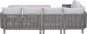 Garden Impressions Andong lounge dining set 5-delig - taupe