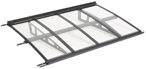 Kassel deurluifel verlenging met 150 cm CoverTech antraciet
