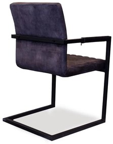 Eetkamerstoel - Rome - stof Adore Antraciet