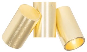 Design spot messing 2-lichts verstelbaar - Michael