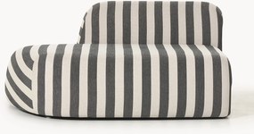 Gestreepte chaise longue-module Wolke