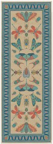 Wasbare laagpolige loper Flutterby by Iris Apfel