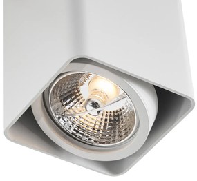 Design opbouwSpot / Opbouwspot / Plafondspot wit GU10 70mm draai- en kantelbaar - Vox Design GU10 Binnenverlichting Lamp