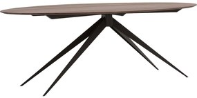 Goossens Excellent Eettafel Uniek, Ovaal 200 x 110 cm