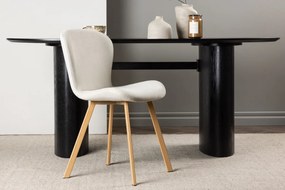 Jörn Eetkamerstoel Margareta - Beige - Linnen - Jörn