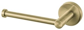 Haceka Kosmos Toiletrolhouder - zonder klep - L-vorm - geborsteld goud 2010979