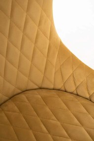 Set van 4 Sanda Fluwelen Stoelen