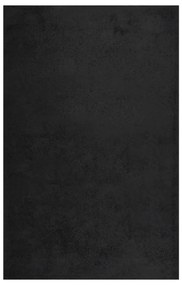 vidaXL Vloerkleed shaggy hoogpolig 200x290 cm zwart