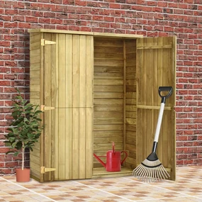 vidaXL Tuinschuur 123x50x171 cm geïmpregneerd grenenhout