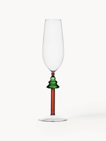 Handgemaakte champagneglas Woodland Tales