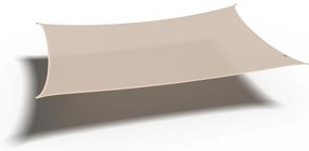 Platinum Coolfit schaduwdoek rechthoek 3,0 x 5,0 x 3,0 x 5,0m - Gebroken wit