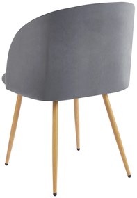 Velt Fluwelen Stoel
