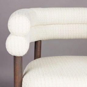 Dutchbone Sela Eetkamerstoel Vintage Walnoot