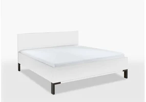Goossens Bedframe Hertog, 140 x 200 cm hoog hoofdbord 97 cm